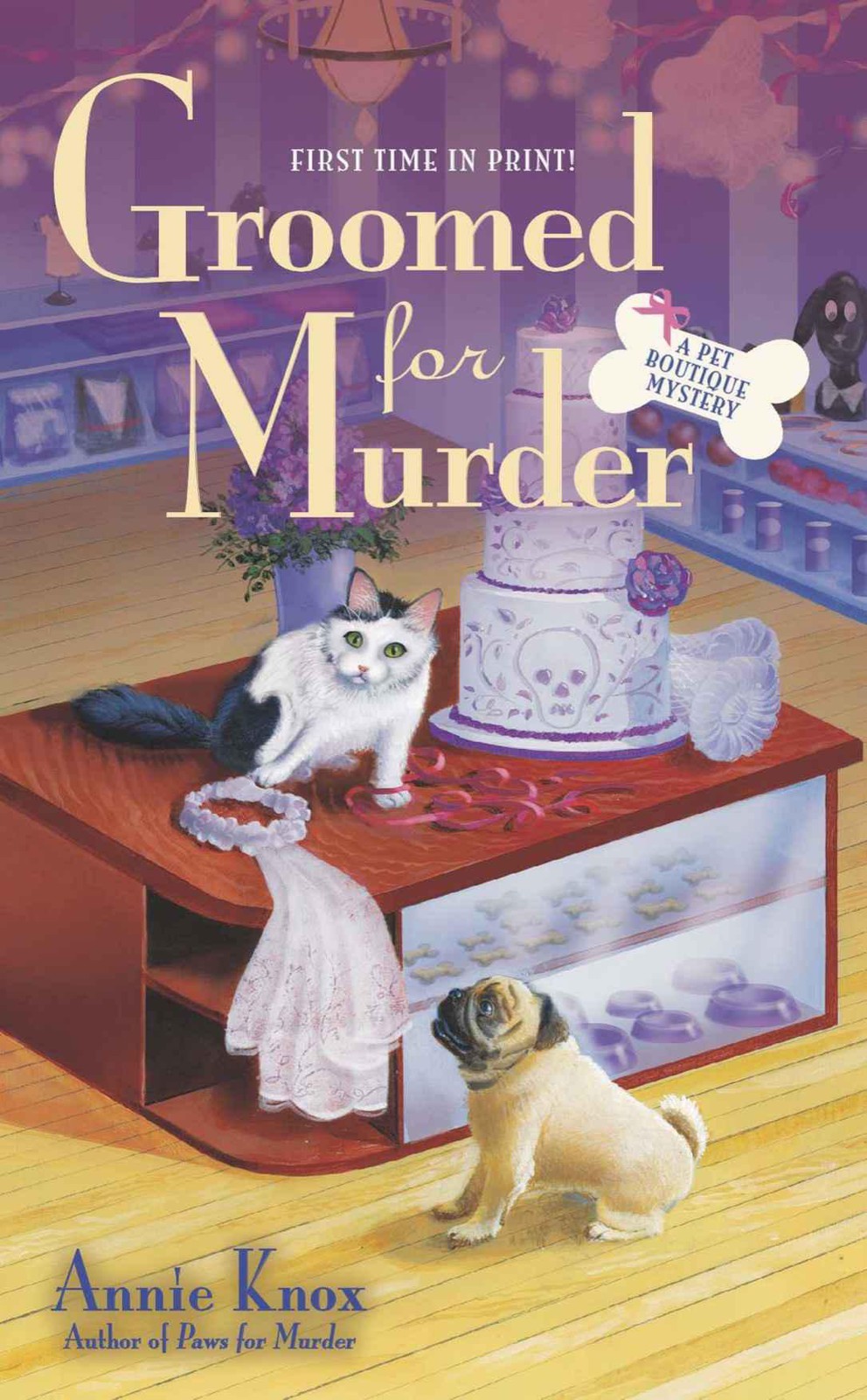 Groomed For Murder A Pet Boutique Mystery Annie Knox