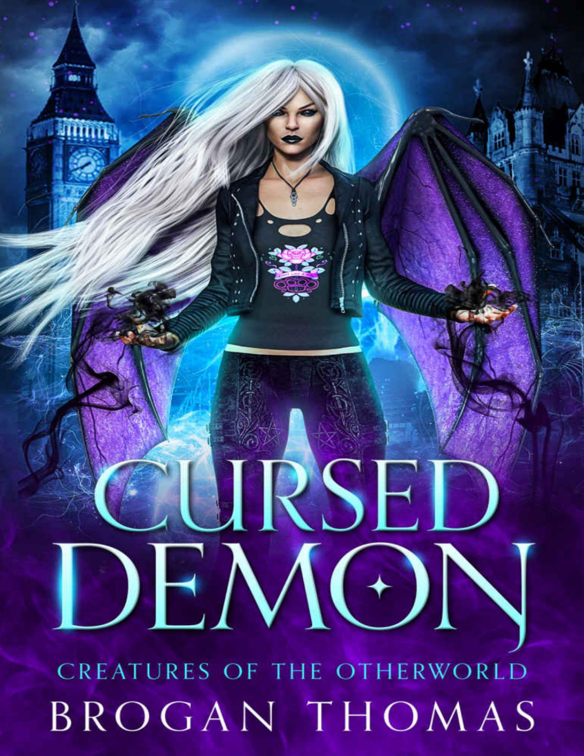 Cursed Demon Urban Fantasy Shifter Standalone Creatures Of The Otherworld Brogan Thomas