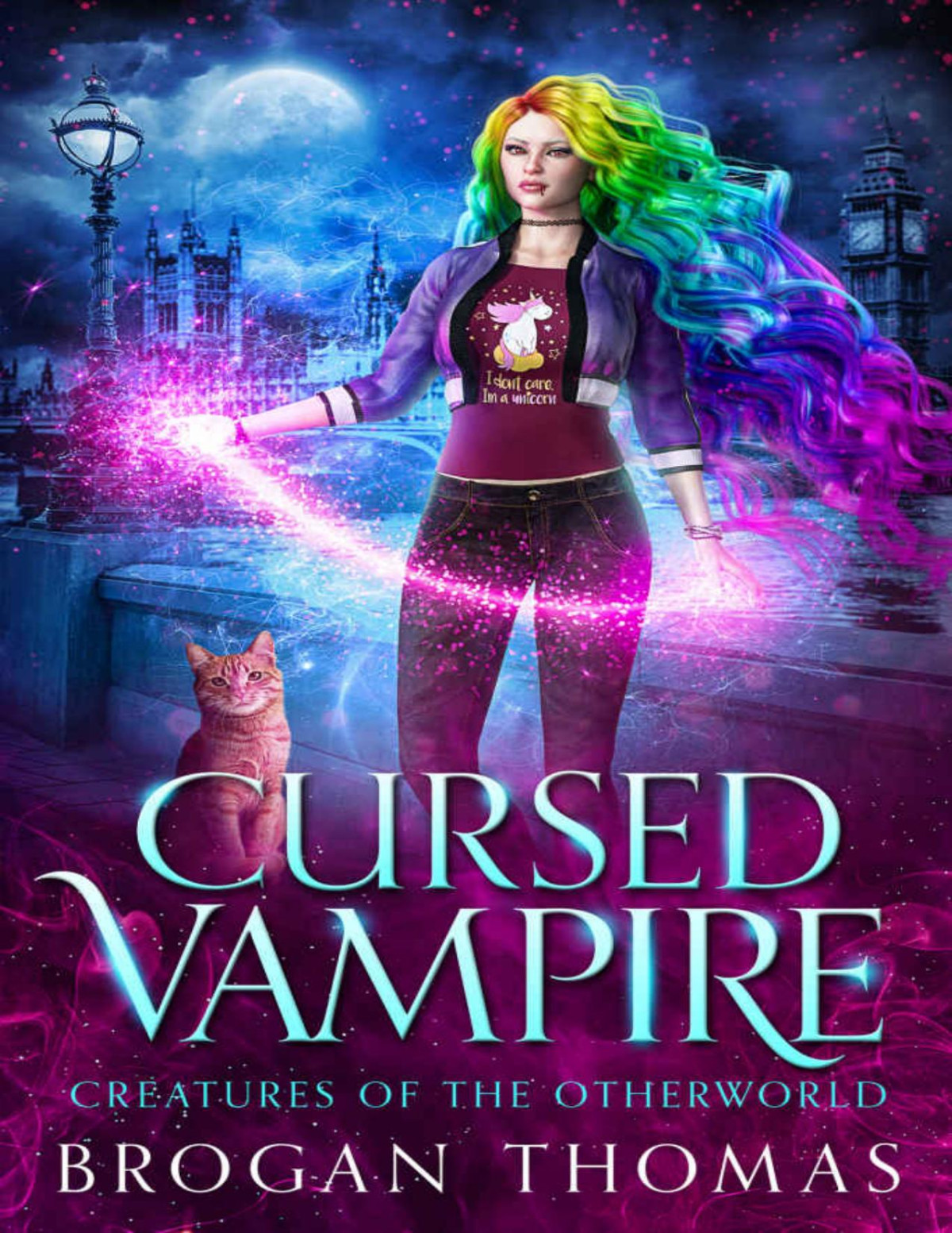 Cursed Vampire Urban Fantasy Unicorn Shifter Standalone Creatures Of The Otherworld Brogan Thomas