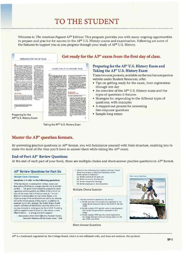 The American Pageant Ap 17th Edition David M Kennedy And Lizabeth Cohen