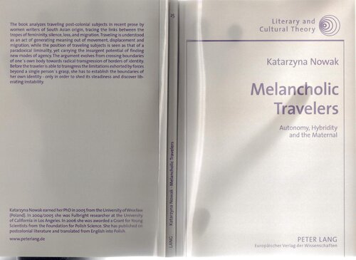 Melancholic Travelers Autonomy Hybridity And The Maternal Katarzyna Nowak