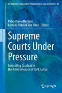 Supreme Courts Under Pressure Controlling Caseload In The Administration Of Civil Justice 1st Edition Pablo Bravohurtado
