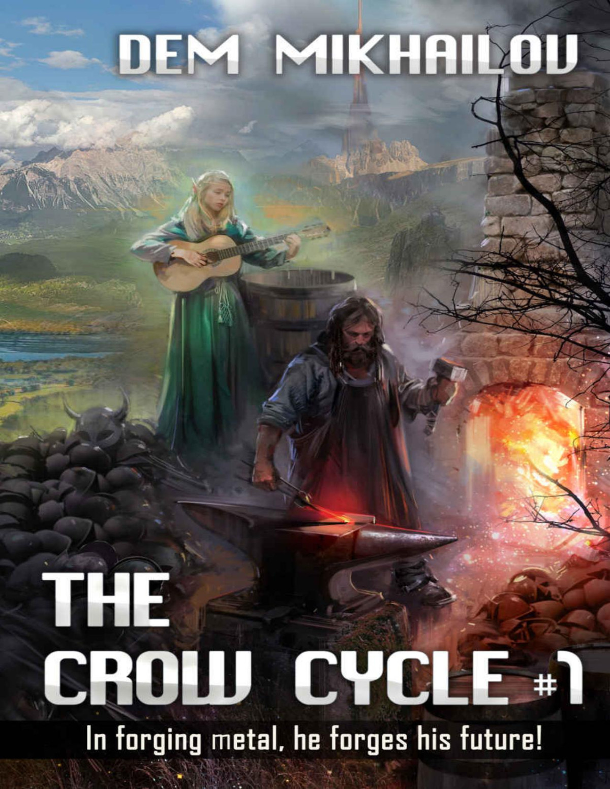 The Crow Cycle Book 1 Litrpg Series Dem Mikhailov