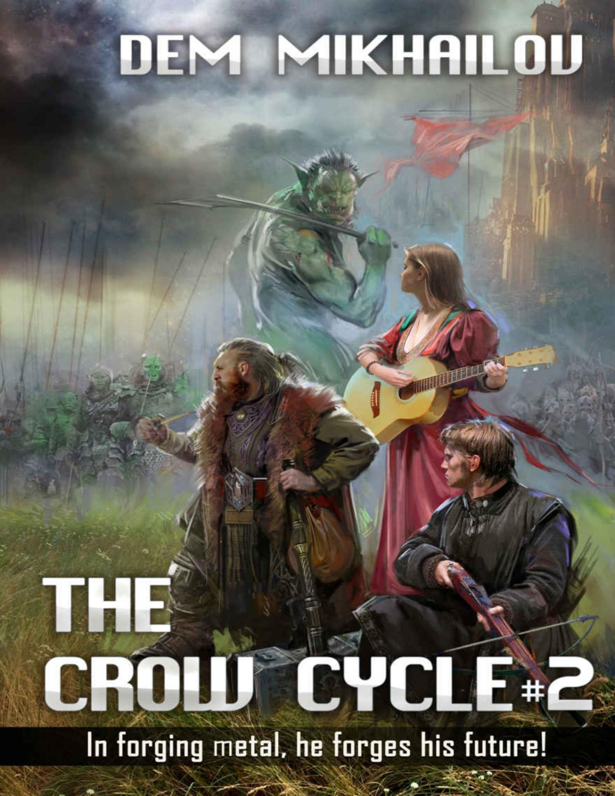 The Crow Cycle Book 2 Litrpg Series Dem Mikhailov