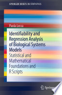 Identifiability And Regression Analysis Of Biological Systems Models Statistical And Mathematical Foundations And R Scripts 1st Edition Paola Lecca