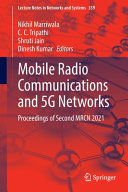 Mobile Radio Communications And 5g Networks Nikhil Marriwala