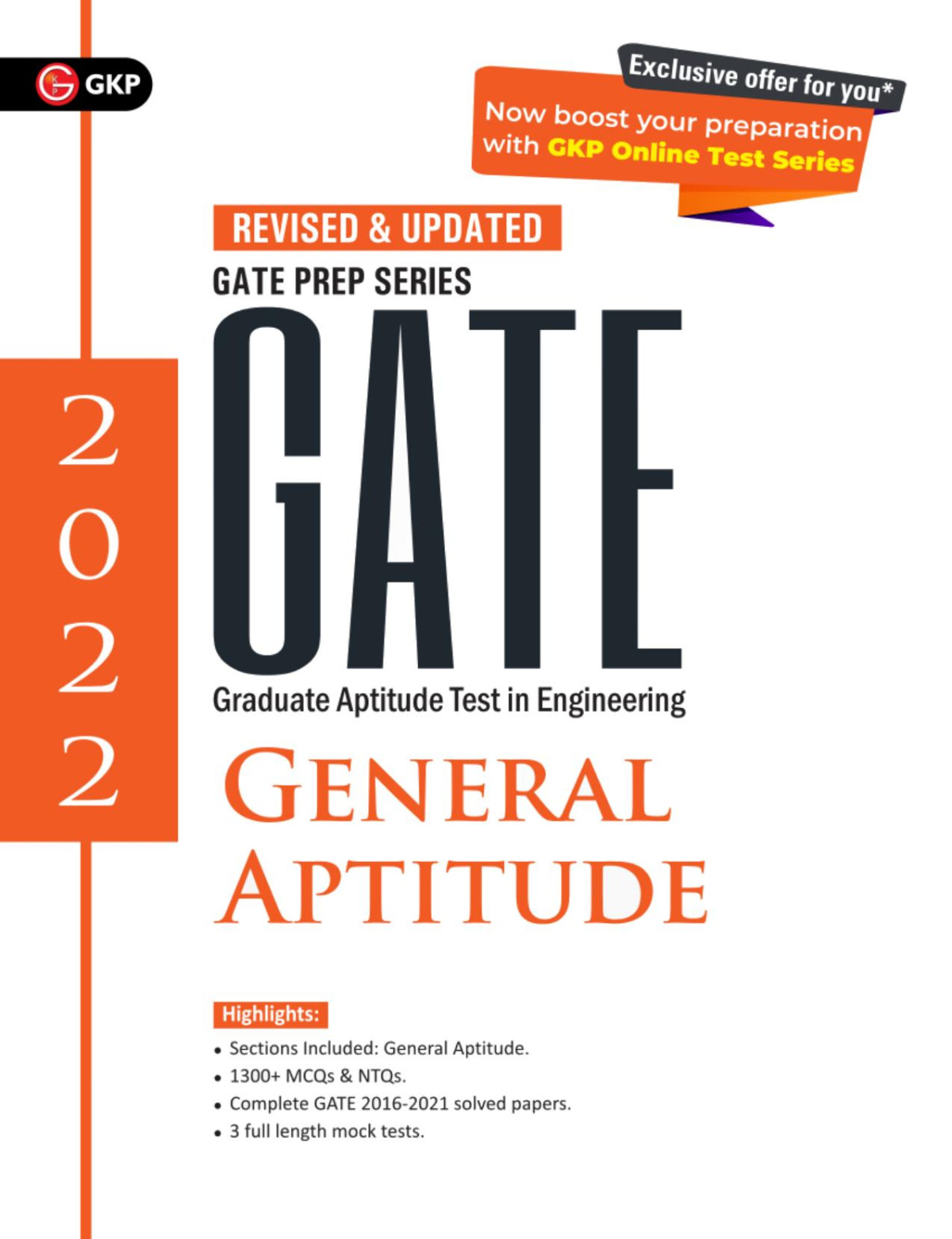 Gate 2022 General Aptitude Guide 1st Edition Gk Publications