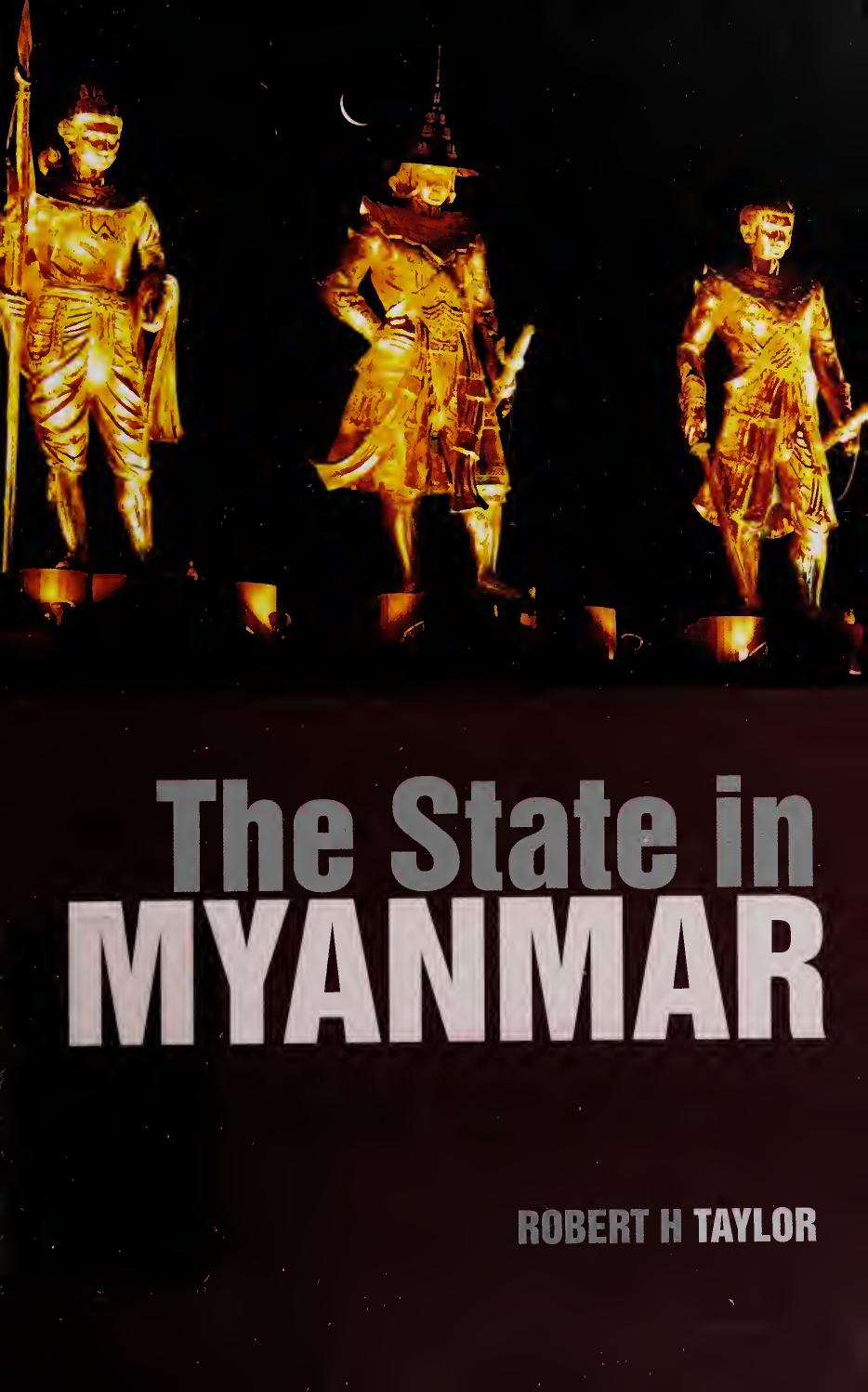 The State In Myanmar Taylor Robert H 1943