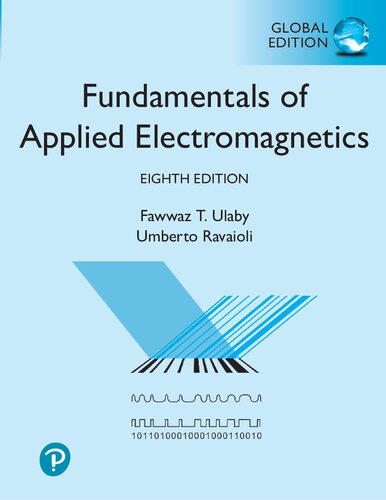 Fundamentals Of Applied Electromagnetics Global Edition 8th Edition 8th Fawwaz Ulaby