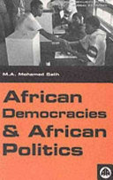African Democracies And African Politics Ma Mohamed Salih