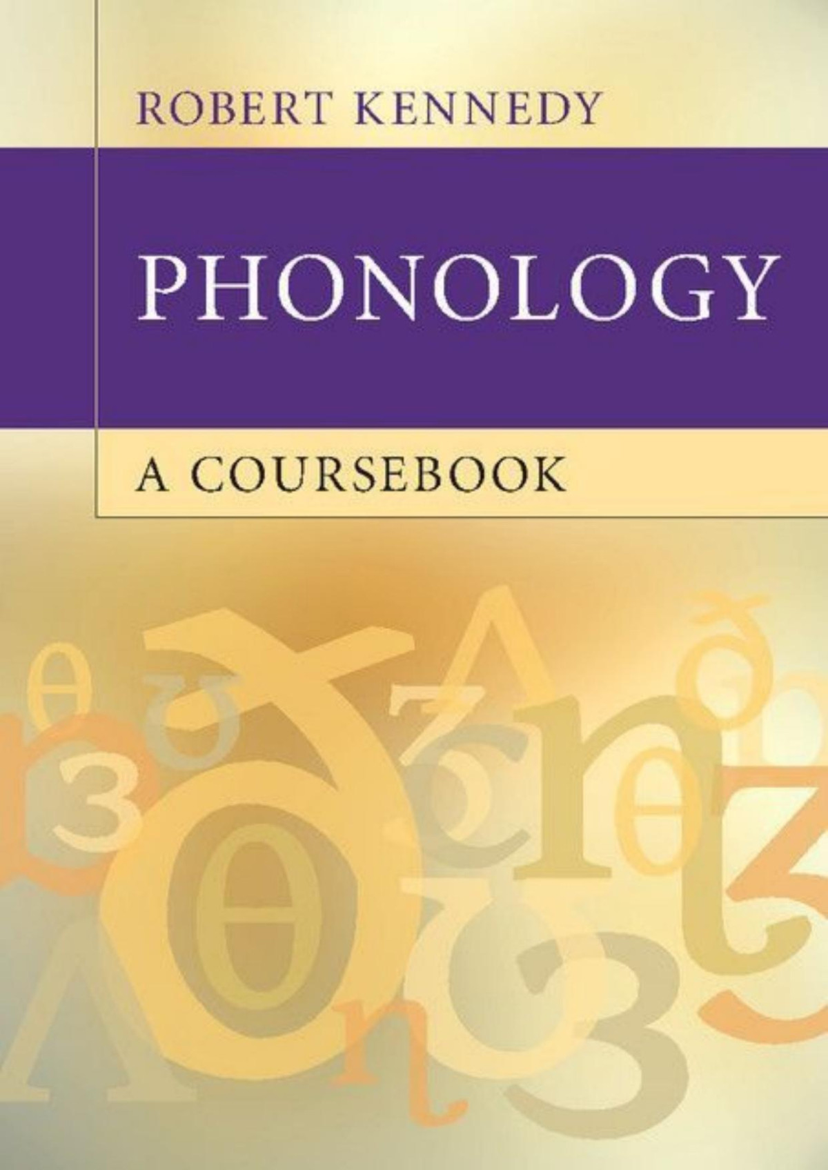 Phonology A Coursebook Robert Kennedy