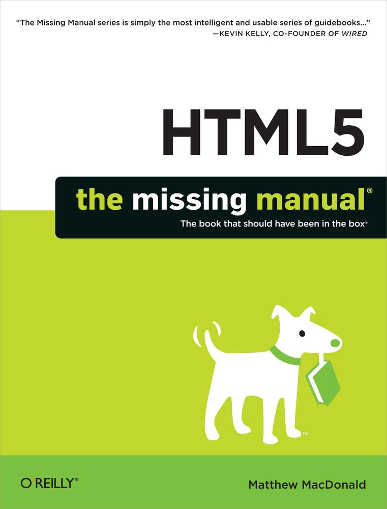 Html5 The Missing Manual Matthew Macdonald