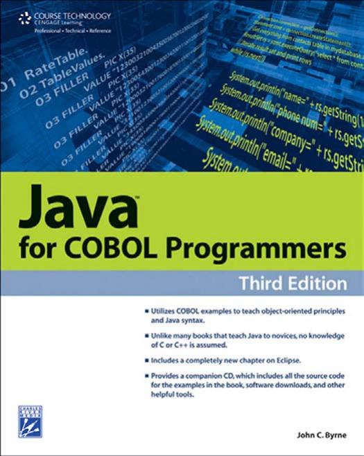 Java For Cobol Programmers 3rd Edition John C Byrne