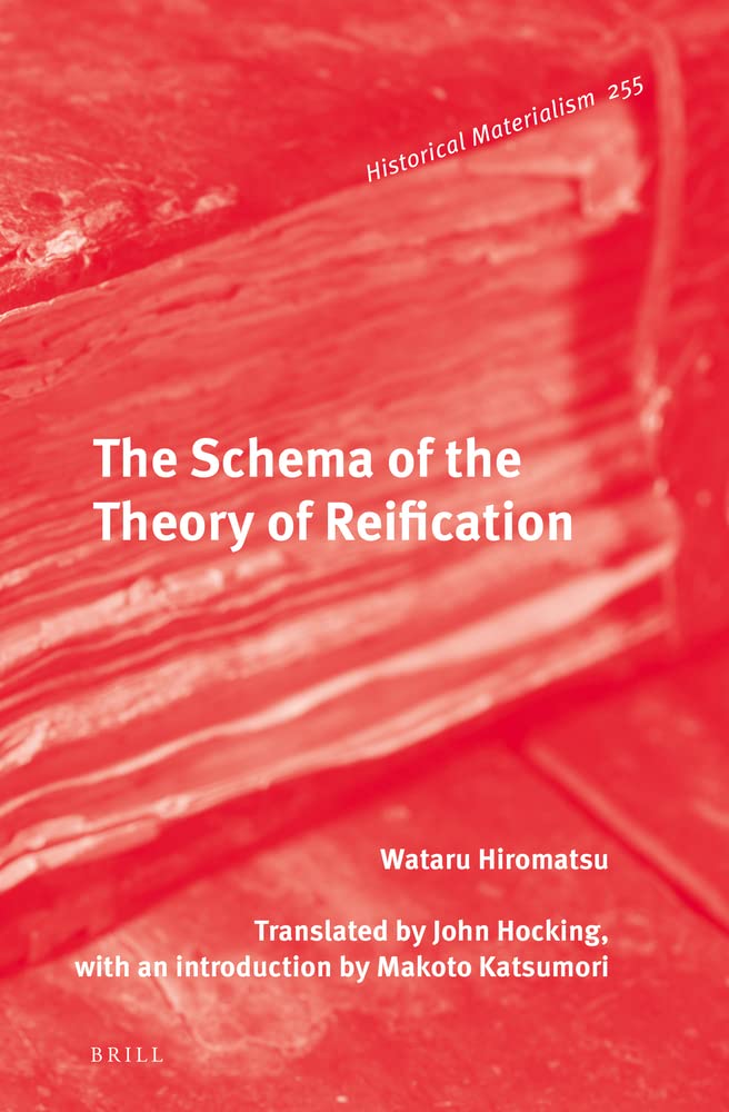The Schema Of The Theory Of Reification Wataru Hiromatsu