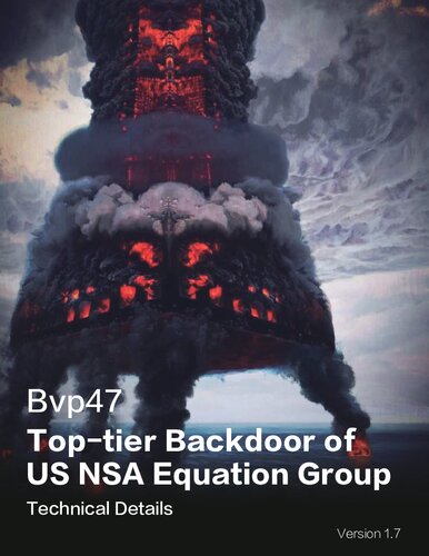 Bvp47 Toptier Backdoor Of Us Nsa Equation Group Technical Details Pangu Laboratory