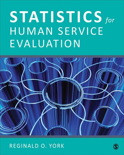 Statistics For Human Service Evaluation York Reginald O