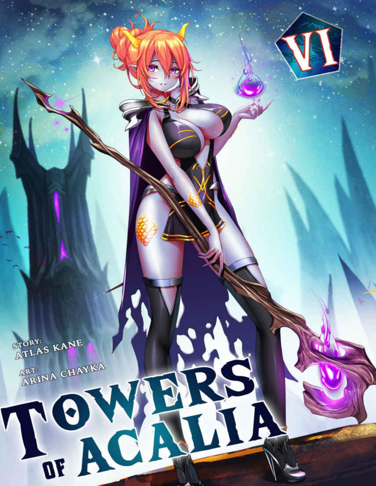 Towers Of Acalia The Reincarnated Core Volume Vi 1st Edition Atlas Kane