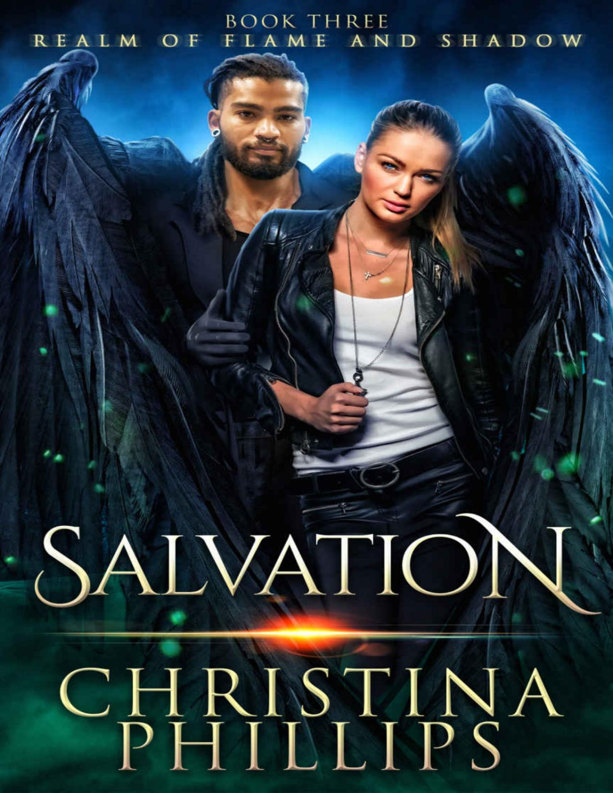 Salvation A Realm Of Flame And Shadow Novel Phillips Christina