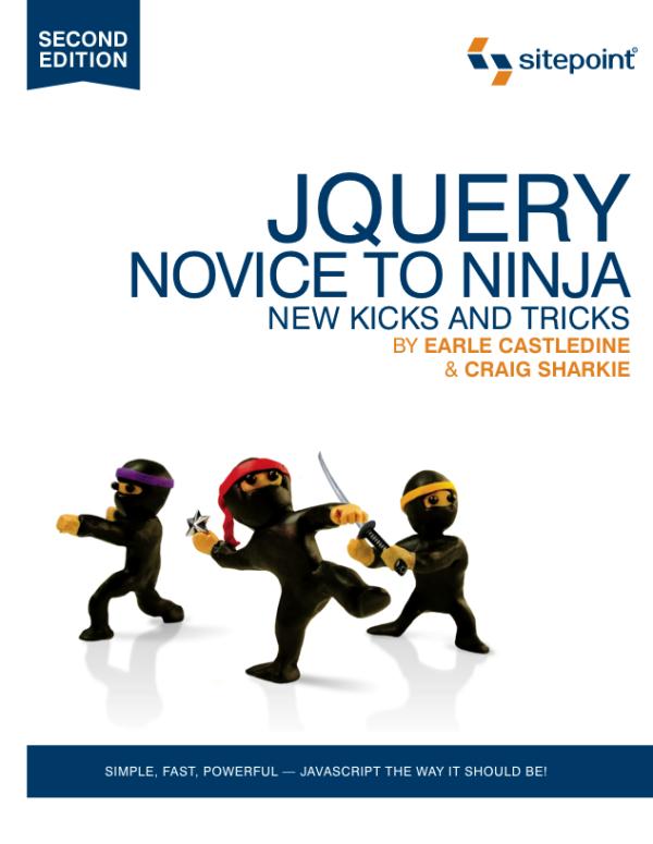 Jquery Novice To Ninja Craig Sharkie Earle Castledine