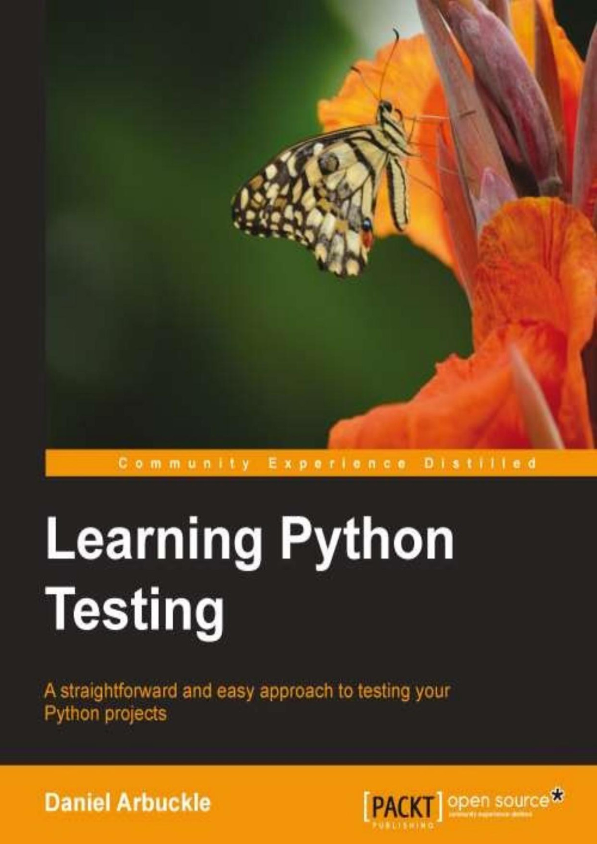 Learning Python Testing Daniel Arbuckle