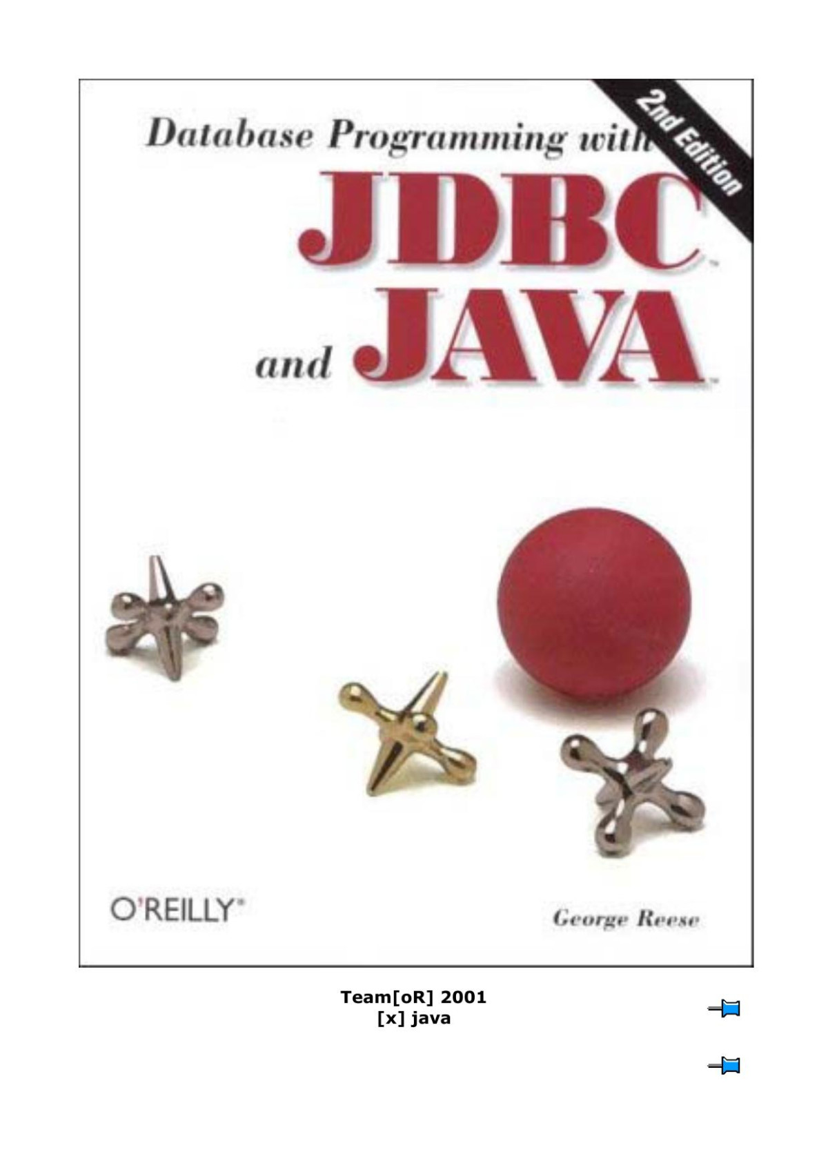Database Programming With Jdbc And Java Second Edition George Reese