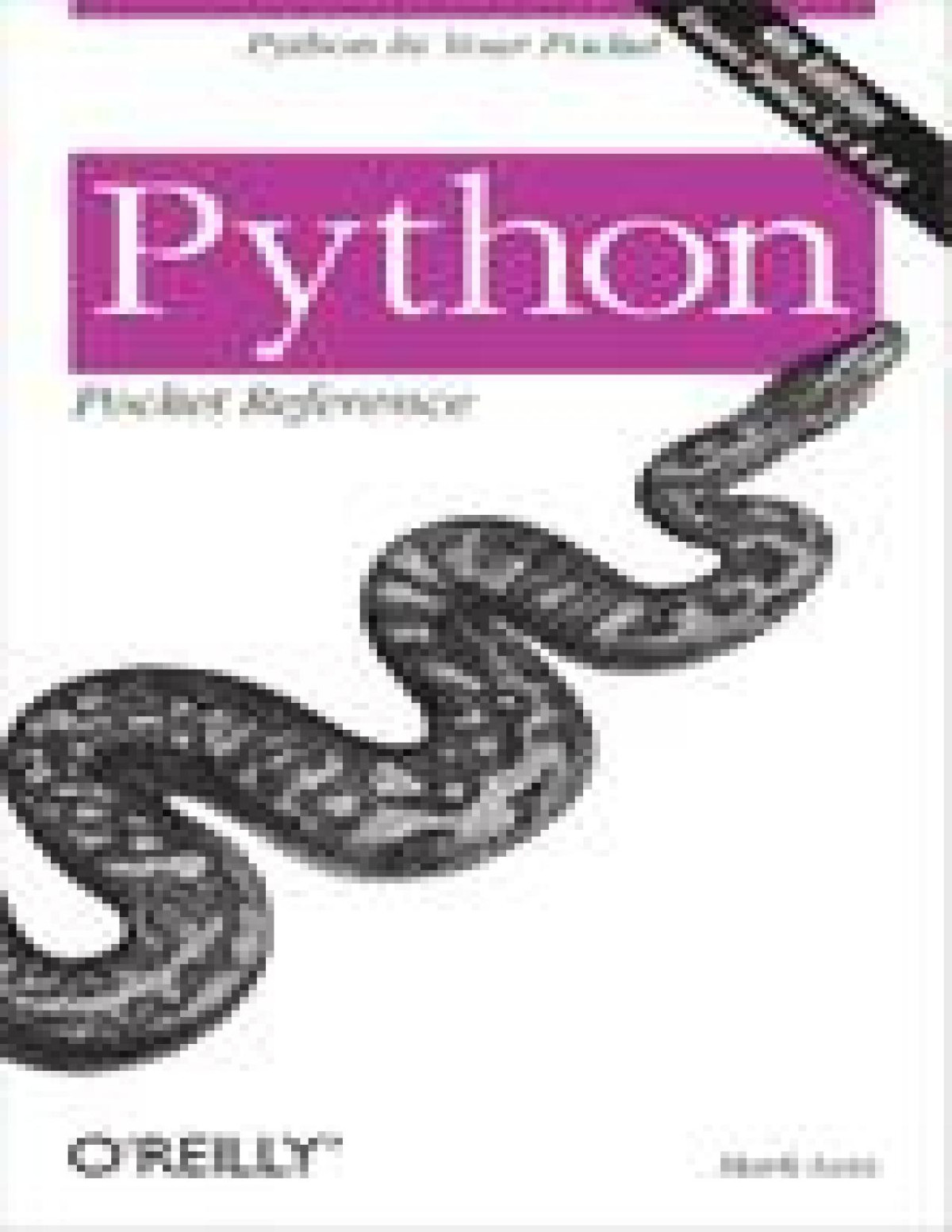 Python Pocket Reference 4th Edition Mark Lutz