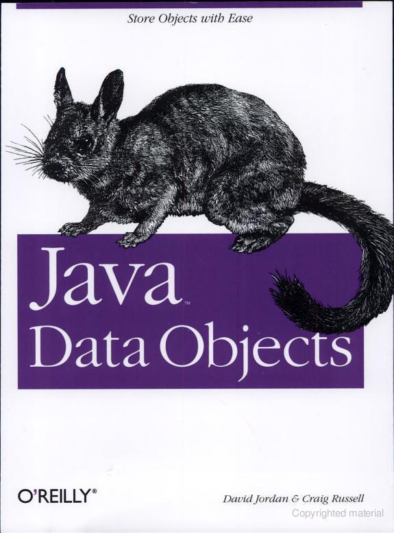 Java Data Objects David Jordan Craig Russell
