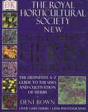 The Royal Horticultural Society New Encyclopedia Of Herbs Their Uses Deni Bown
