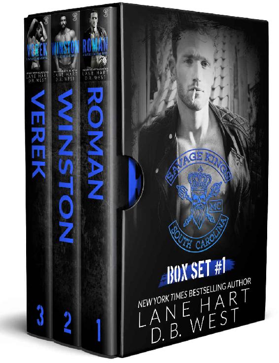 Savage Kings Mc South Carolina Box Set 1 Lane Hart Db West