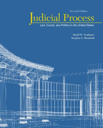 Judicial Process Law Courts And Politics In The United States 7th Edition David W Neubauer Stephen S Meinhold