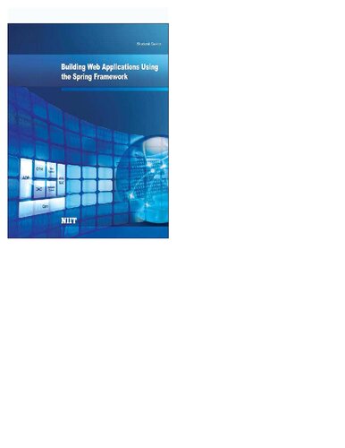 Building Web Applications Using The Spring Framework Niit Gniit