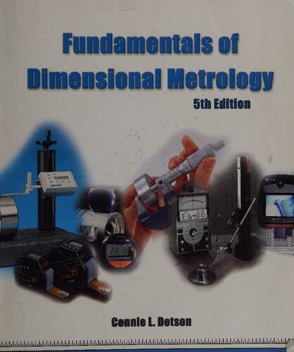 Fundamentals Of Dimensional Metrology 5th Edition Connie L Dotson
