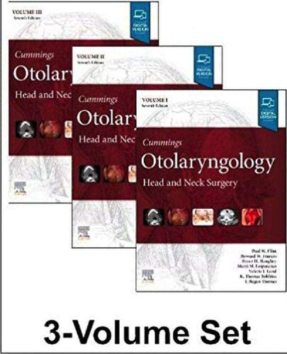 Cummings Otolaryngology Head And Neck Surgery 3volume Set Paul W Flint