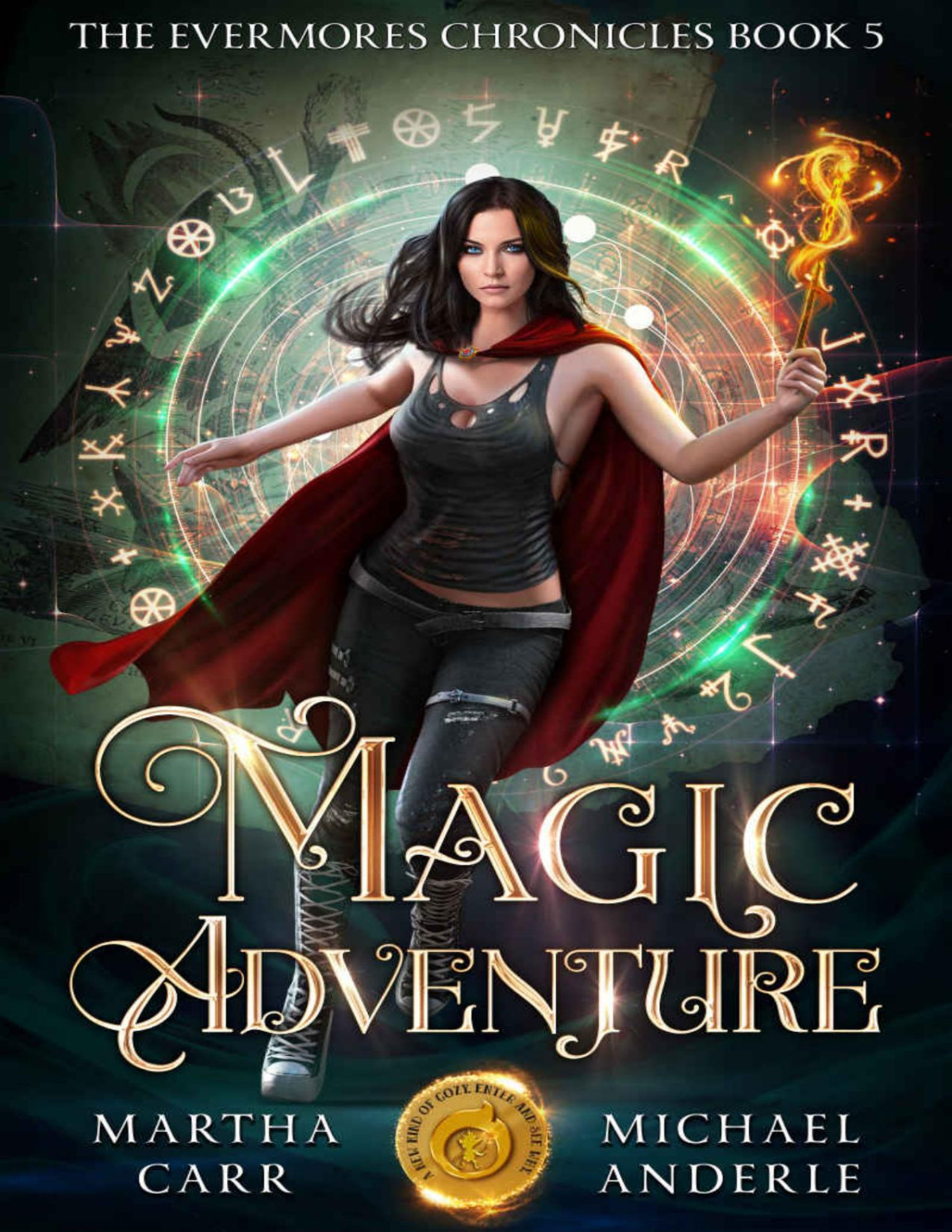 Magic Adventure The Evermores Chronicles Book 5 Martha Carr Michael Anderle