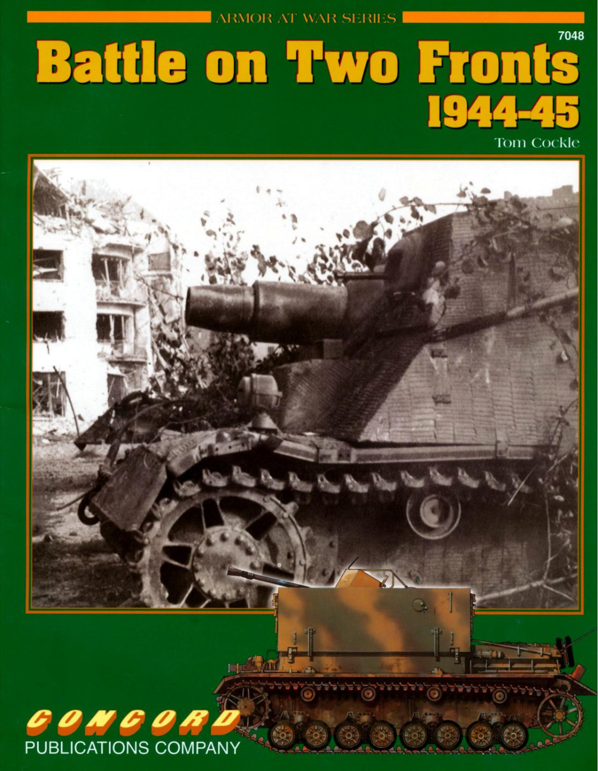 Battle On Two Fronts 194445 1st Edition Tom Cockle