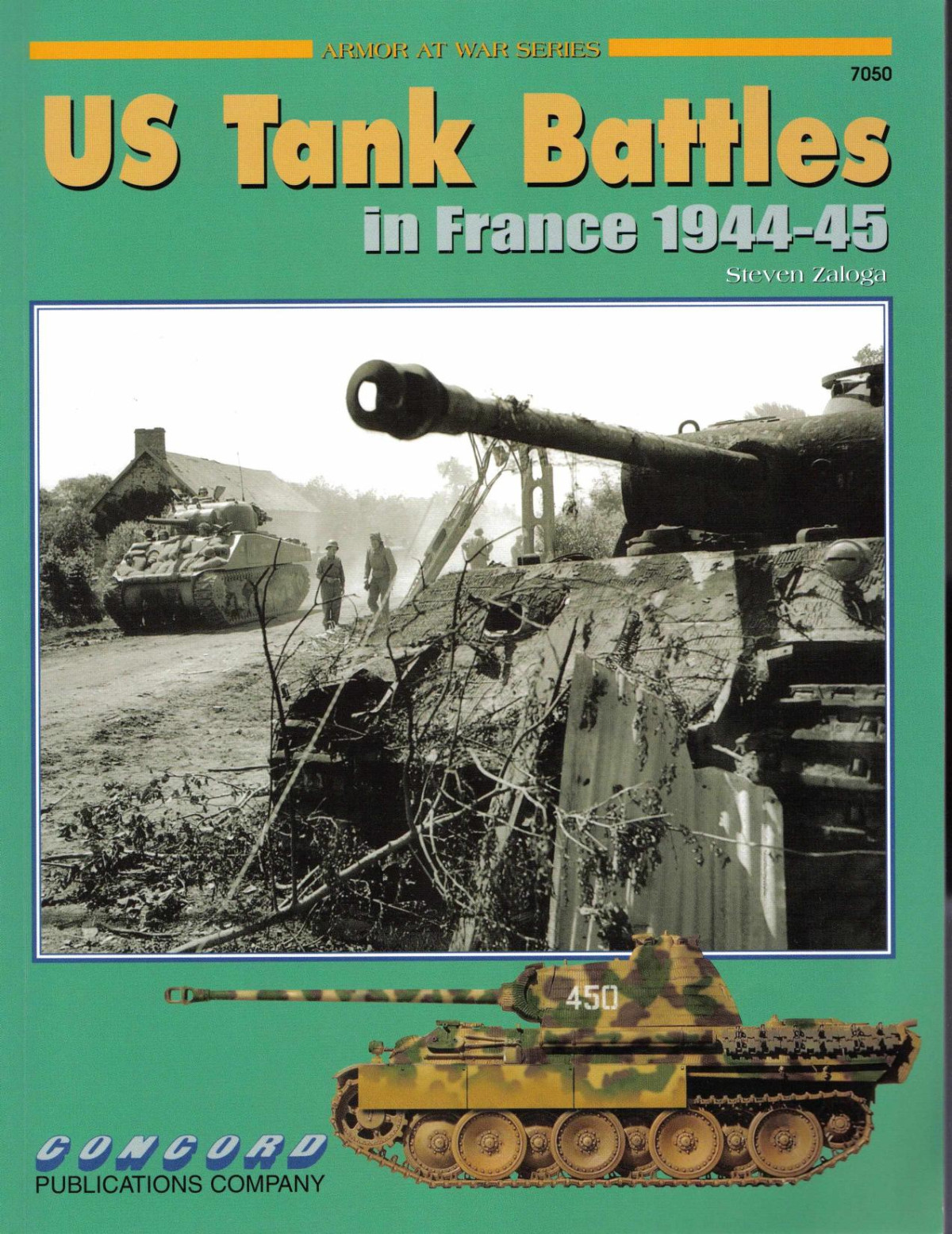 Us Tank Battles In France 194445 1st Edition Steven J Zaloga