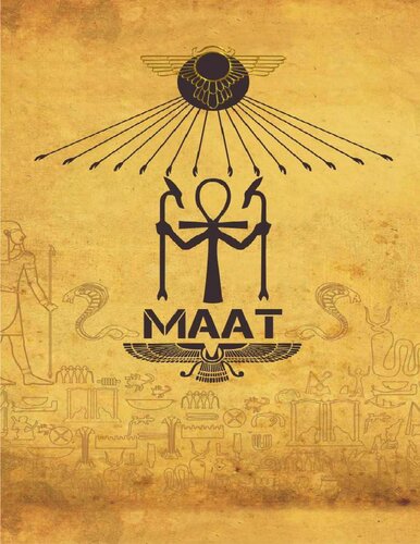 Book Of Maat Anpu Hotep