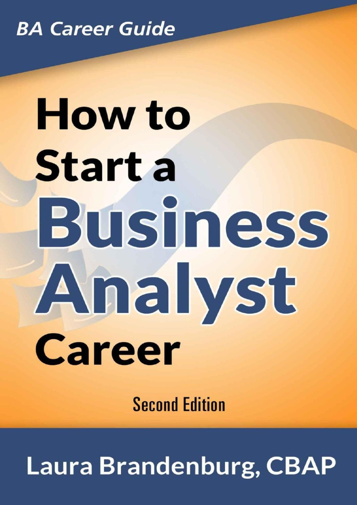 How To Start A Business Analyst Career 2nd Edition 2nd Edition Laura Brandenburg
