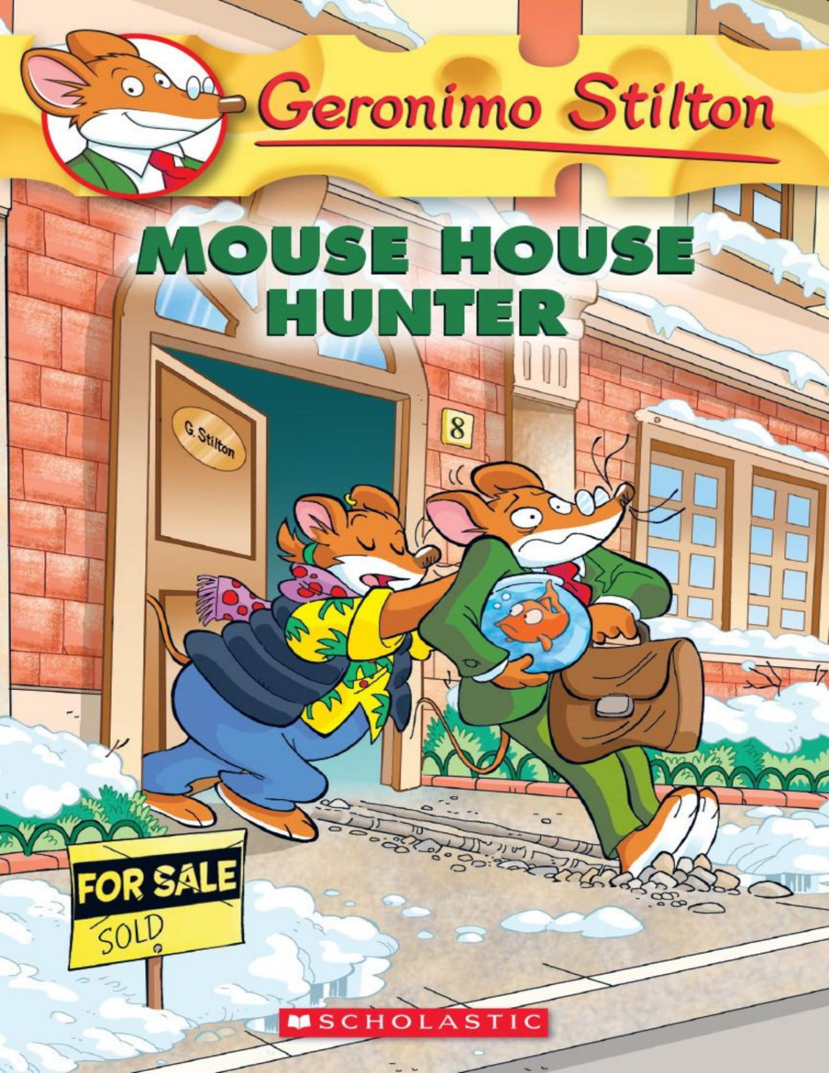 Geronimo Stilton 61 Mouse House Hunter Geronimo Stilton