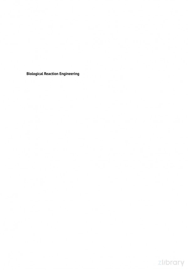 Biological Reaction Engineering Dynamic Modeling Fundamentals With 80 Interactive Simulation Examples 3rd Edition 3rd Edition Elmar Heinzle