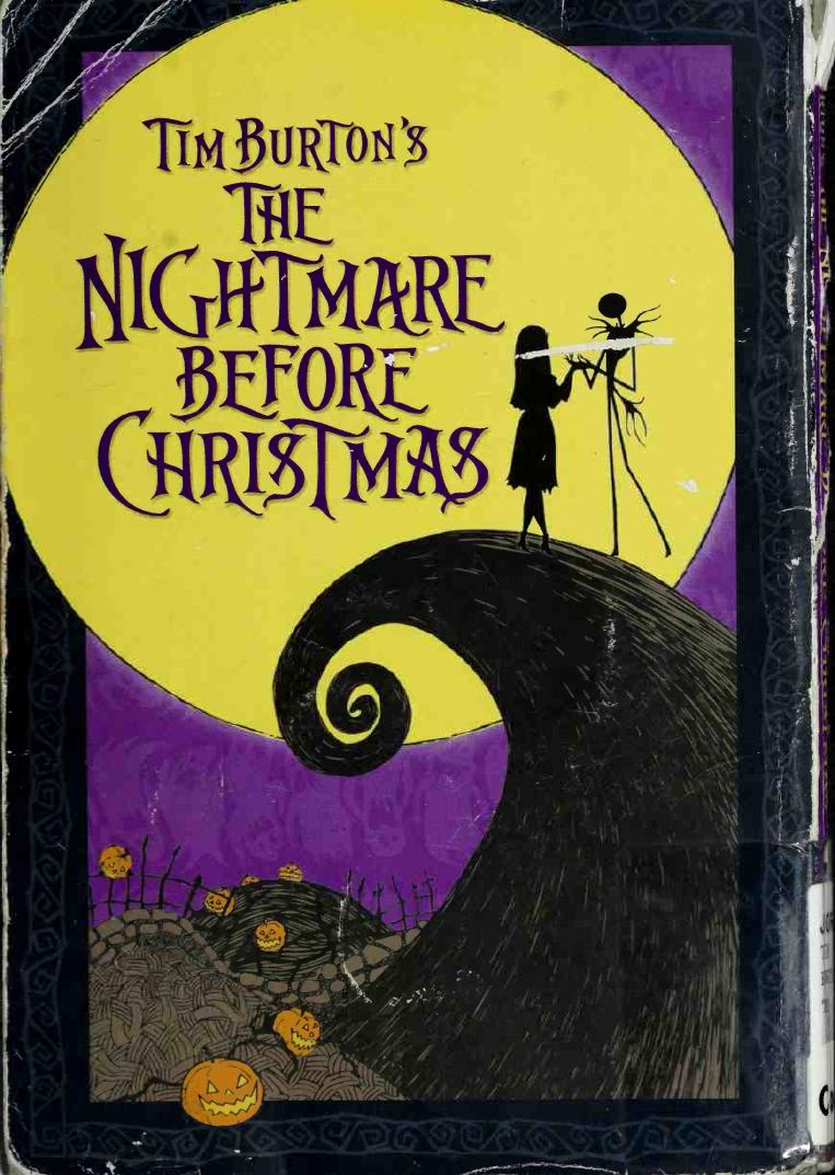 Tim Burtons The Nightmare Before Christmas Manga Comic Scan Tim Burton