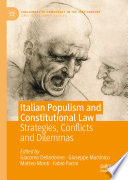 Italian Populism And Constitutional Law Giacomo Delledonne Giuseppe Martinico