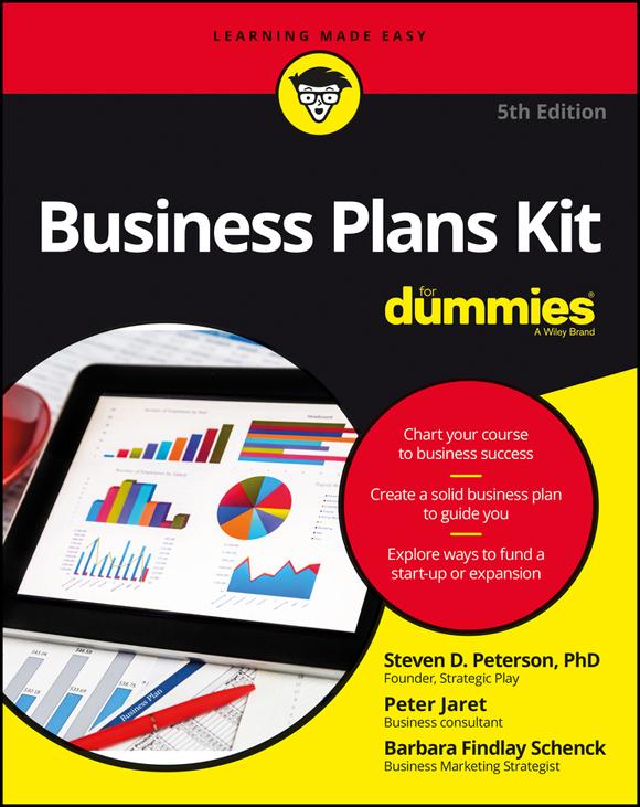 Business Plans Kit For Dummies Barbara Findlay Schenck Peter Jaret