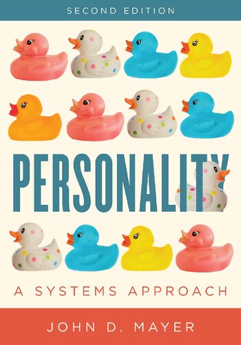 Personality A Systems Approach 2nd Edition John D Mayer