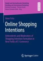 Online Shopping Intentions Antecedents And Moderators Of Shopping Intention Formation In New Fields Of Ecommerce Anne Fota