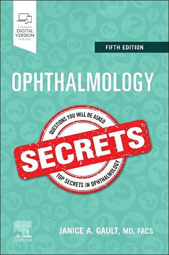 Ophthalmology Secrets Janice A Gault