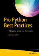 Pro Python Best Practices Kristian Rother