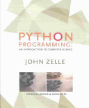 Python Programming An Introduction To Computer Science John M Zelle