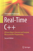 Realtime C Efficient Objectoriented And Template Microcontroller Programming 2nd Edition Christopher Kormanyos