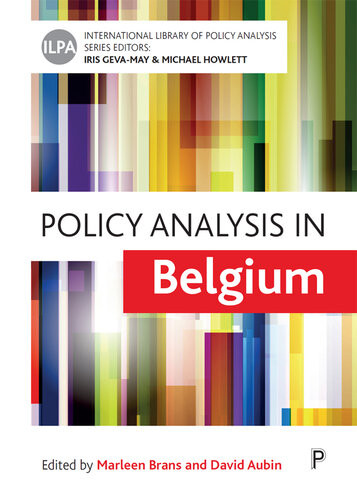 Policy Analysis In Belgium Marleen Brans David Aubin